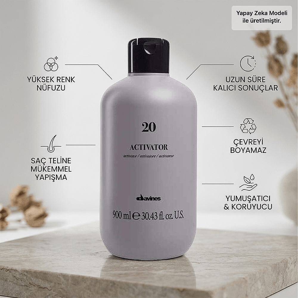 Davines Mask Oksidan Krem 20 Volume 900 ml - 4