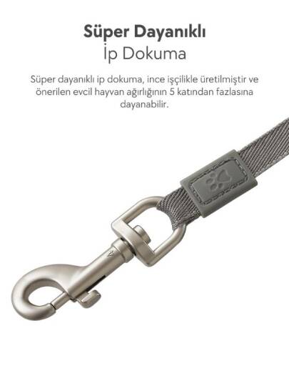 Dogness R06 Otomatik Kedi Köpek Gezdirme Tasması 4 Metre Kırmızı (R06-4R) - 4