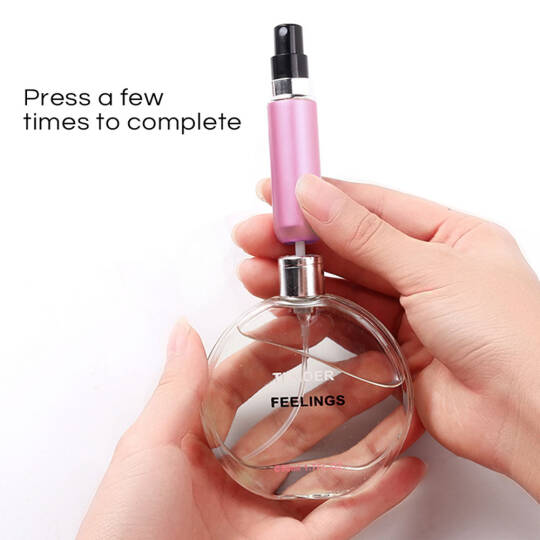 Doldurulabilir Mini Cep Parfüm Şişesi - 6