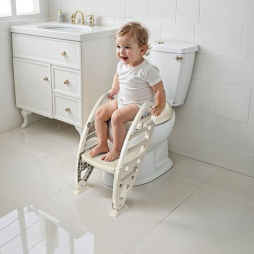 DOLU TOY FACTORY Adaptör Kaymaz Ayar Merdiven Relax Bej - 2