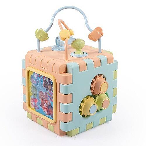 DOLU TOY FACTORY Oyuncak 2in1 Eğitici Kup ve Puzzle - 1