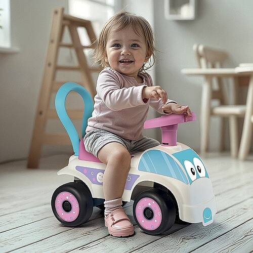 DOLU TOY FACTORY Oyuncak Bin Git Araba Beyaz - 3