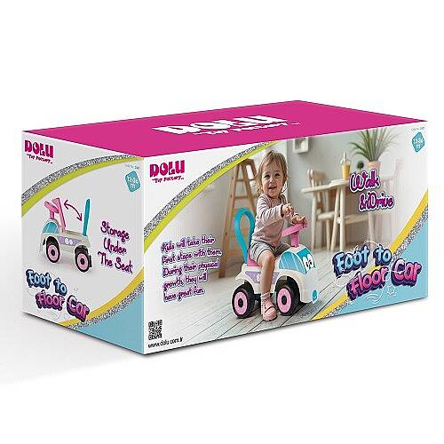 DOLU TOY FACTORY Oyuncak Bin Git Araba Beyaz - 2