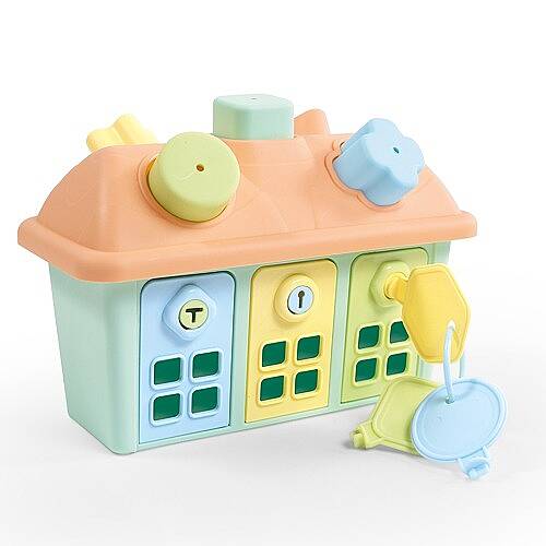 DOLU TOY FACTORY Oyuncak Mutlu Bultak Ev Kilitli Kapı