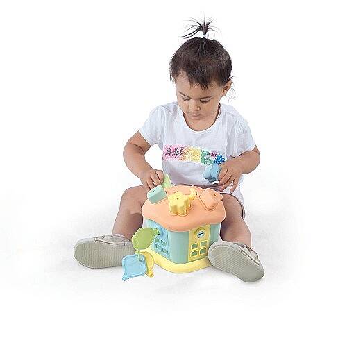 DOLU TOY FACTORY Oyuncak Sevimli Bultak Ev Kilitli Kapı - 4