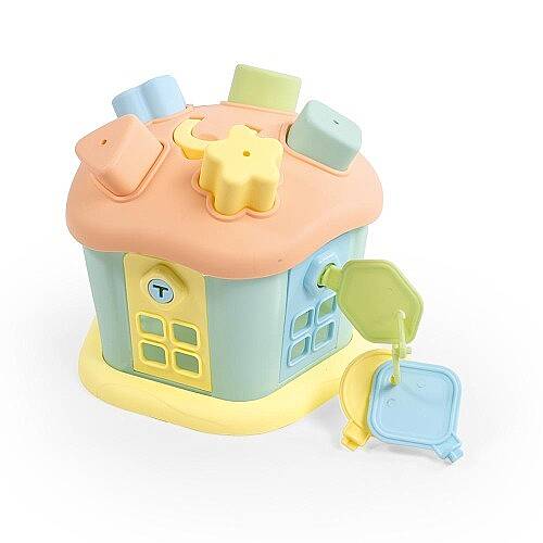 DOLU TOY FACTORY Oyuncak Sevimli Bultak Ev Kilitli Kapı