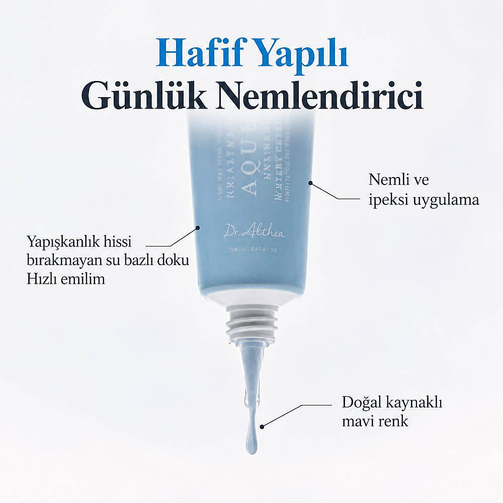 Dr. Althea Aqua Marine Günlük Nemlendirici Su Bazlı Krem 50 ml - 2
