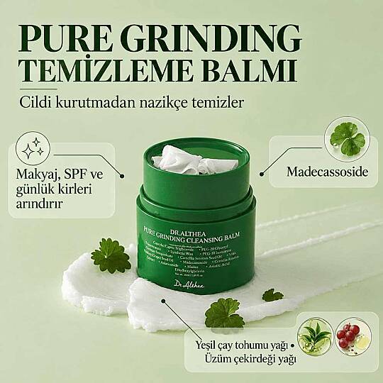 Dr. Althea Pure Grinding Cleansing Balm Yüz Temizleme Balmı 50 ml - 2