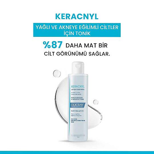 Ducray Keracnyl Gel Yağlı ve Akneli Ciltler için Temizleme Seti - 8