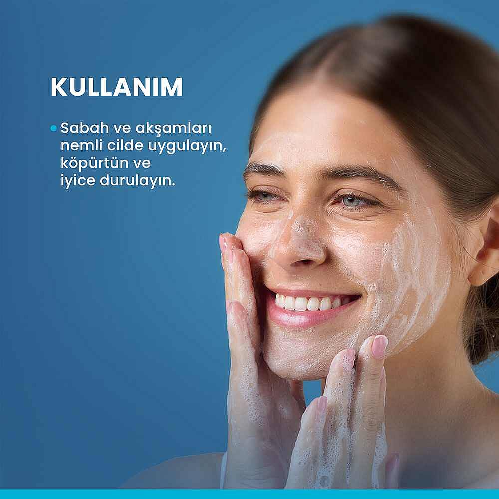 Ducray Keracnyl Gel Yağlı ve Akneli Ciltler için Temizleme Seti - 6