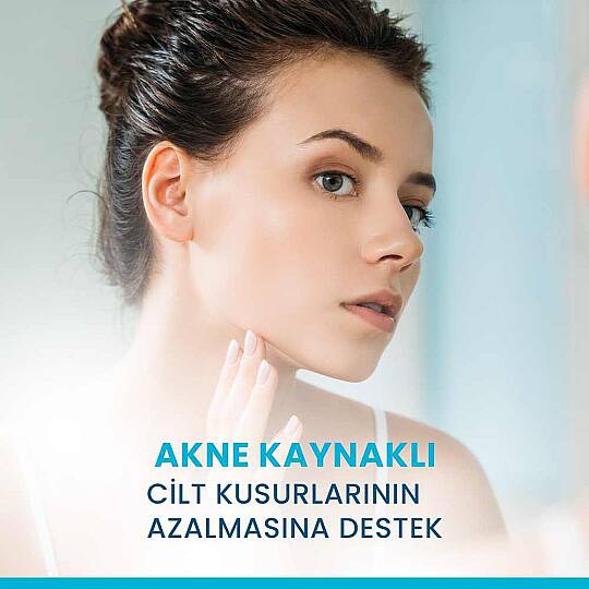Ducray Keracnyl Gel Yağlı ve Akneli Ciltler için Temizleme Seti - 3
