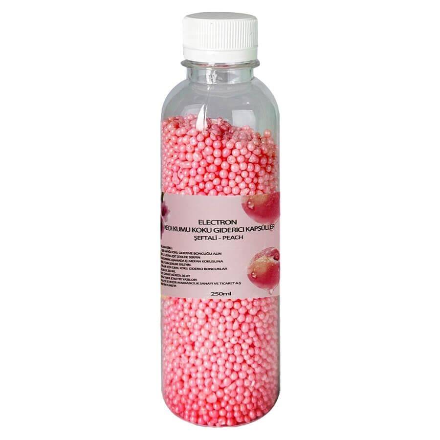 Electron Şeftali Esanslı Kedi Kumu Koku Gidericisi 250ml - 1