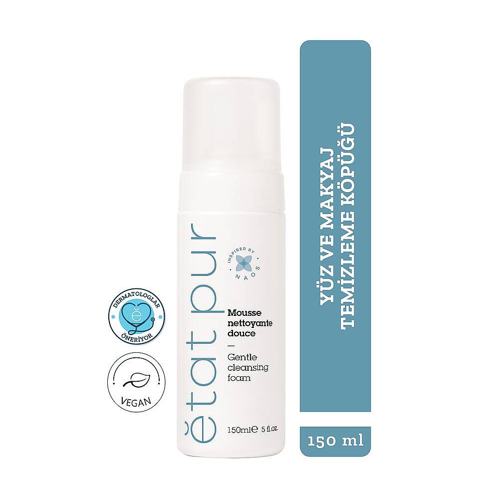 Etat Pur Pure Cleanser Nazik Yüz Makyaj Temizleme Köpüğü 150 ml - 4