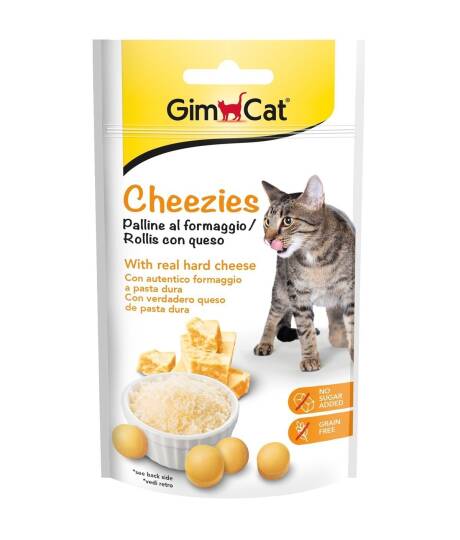 Gimcat Cheezies Peynirli Kedi Ödül Tableti 50 Gr