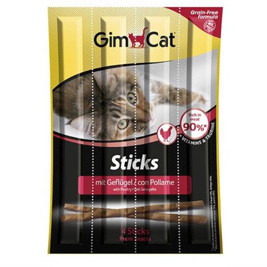 Gimcat Kümes Hayvanlı Sticks 4 Lü 20 Gr