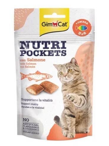 Gimcat Nutripockets Somonlu Ödül 60 Gr - 1