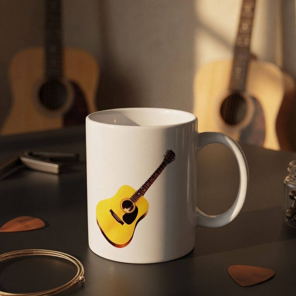 Gitar Tasarım Kupa - 1