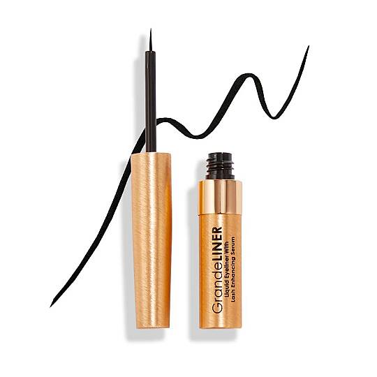 Grande Cosmetics GrandeLINER Serum Etkili Sıvı Eyeliner Siyah - 4