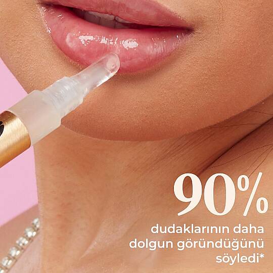 Grande Cosmetics GrandeLIPS Nemlendirici Dudak Parlatıcı Barely There - 2