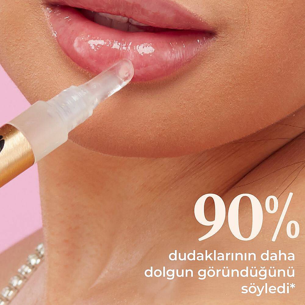 Grande Cosmetics GrandeLIPS Nemlendirici Dudak Parlatıcı Barely There - 2