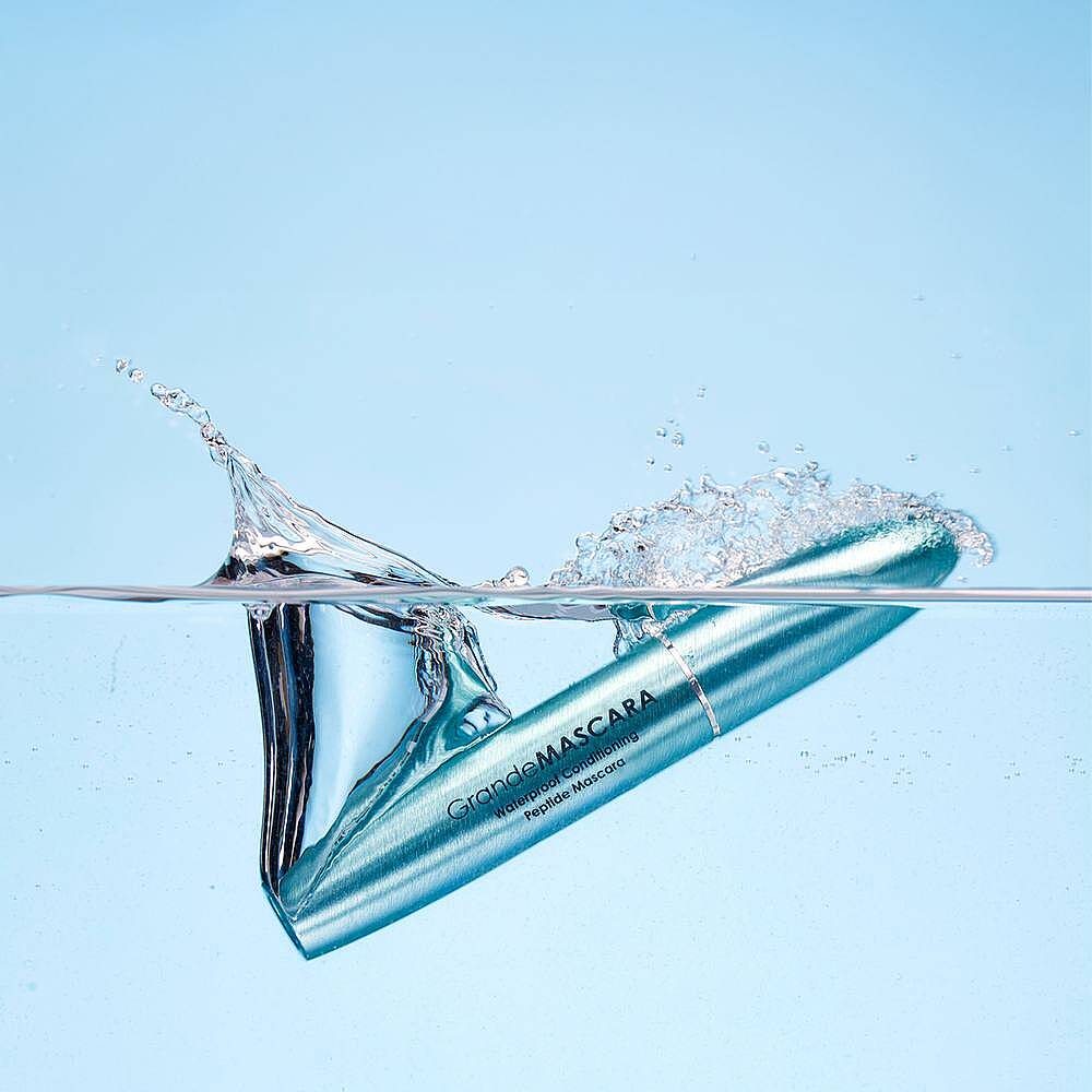 Grande Cosmetics GrandeMASCARA Waterproof Su Geçirmez Bakım Peptid Maskara Koyu Siyah - 3