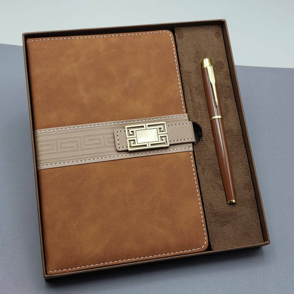 Hediyelik Defter Kalem Kutulu Set - 1