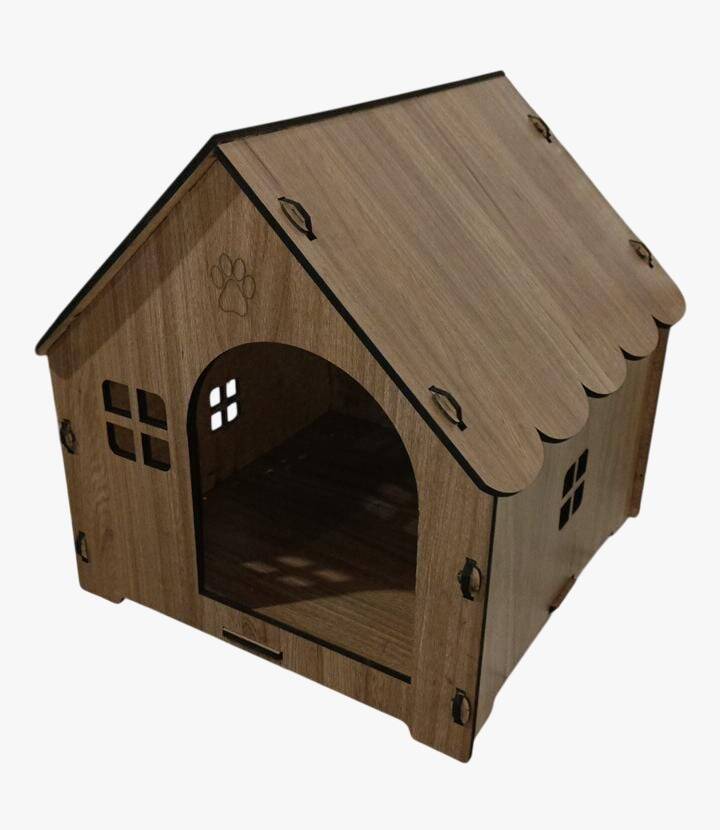 Hobi Ahşap Kedi Evi - 1