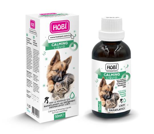 Hobi Calming Liquid Kedi ve Köpekler İçin Rahatlatıcı Sıvı 50ml