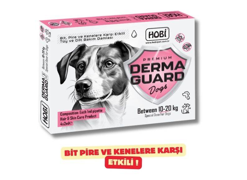 Hobi Derma Guard Köpekler İçin Ense Damlası 10-20 Kg 2 Ml X 4 Adet - 1