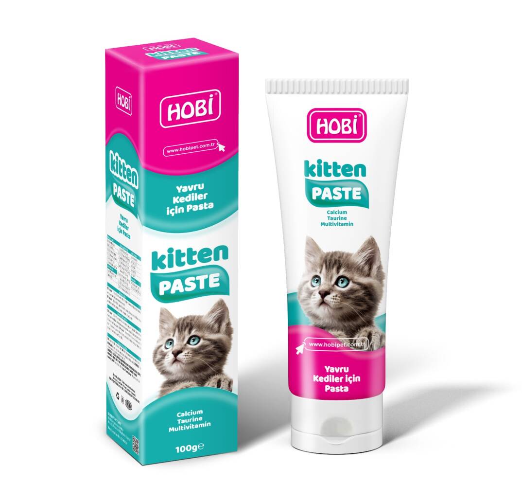 Hobi Kitten Paste Yavru Kediler İçin Multivitamin Pastası 100gr - 1