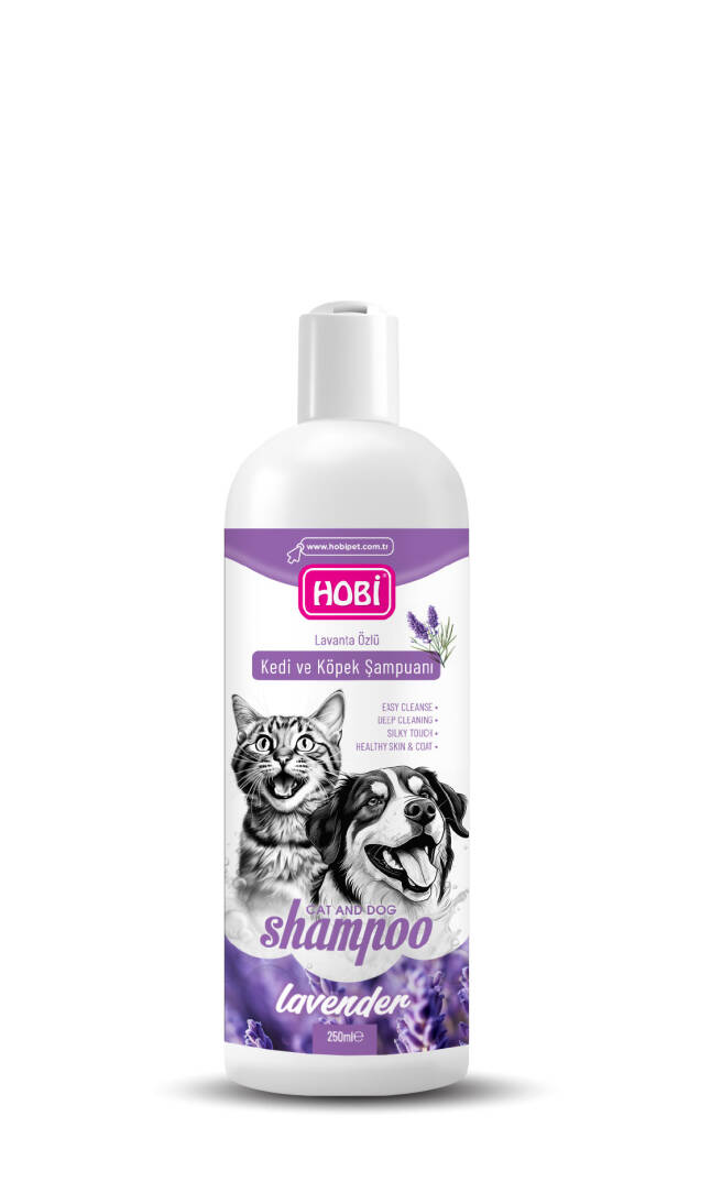 Hobi Lavanta Kokulu Kedi ve Köpek Şampuanı 250ml - 1