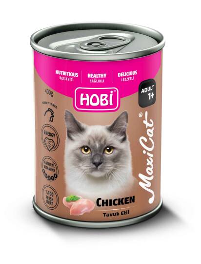Hobi Maxicat Tavuklu Yetişkin Kedi Konservesi 400 gr