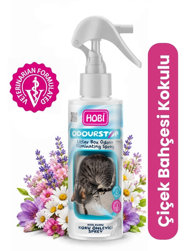 Hobi Odourstop Kedi Kumu Koku Önleyici Sprey 250ml - 1