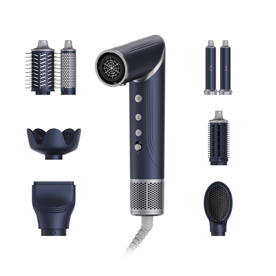 Hooma AeroStyle Pro Saç Şekillendirici Koyu Mavi