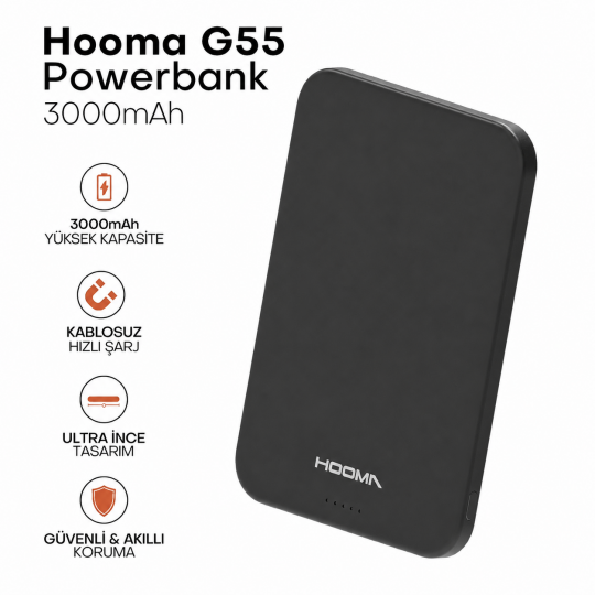 Hooma Magpulse 3 Slim 3000 mAh Powerbank - 5