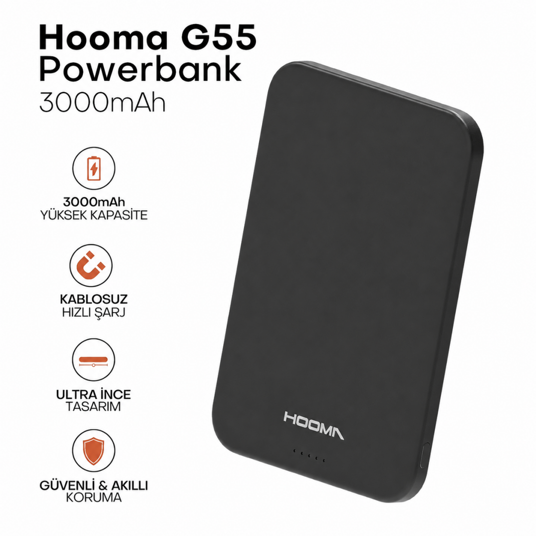 Hooma Magpulse 3 Slim 3000 mAh Powerbank - 5