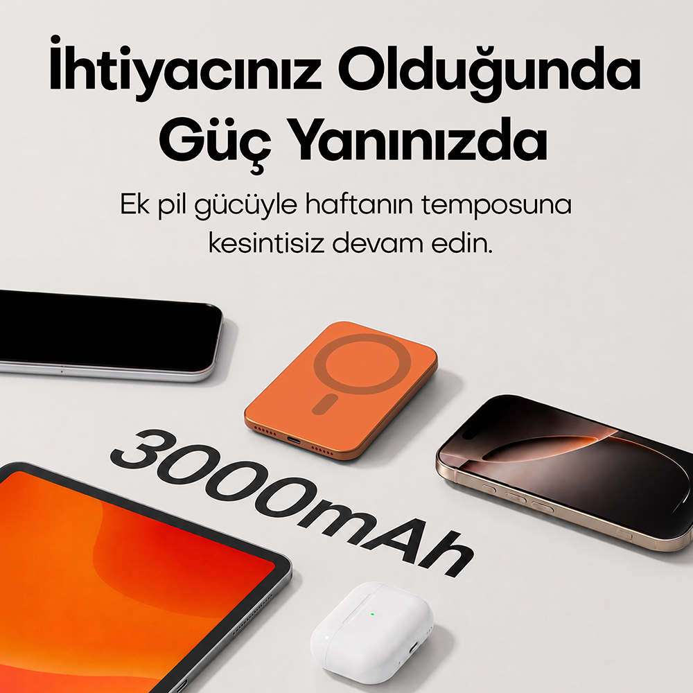 Hooma Magpulse 3 Slim 3000 mAh Powerbank - 2