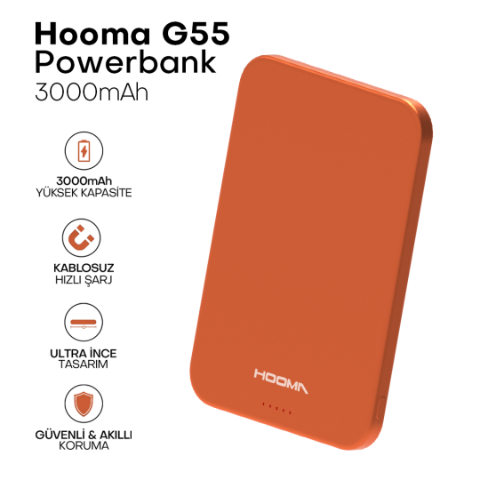 Hooma Magpulse 5 Slim 5000 mAh Powerbank - 8