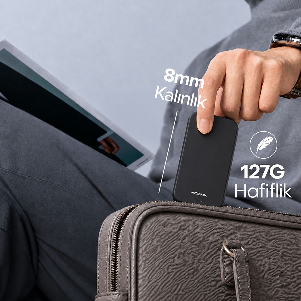 Hooma Magpulse 5 Slim 5000 mAh Powerbank - 2