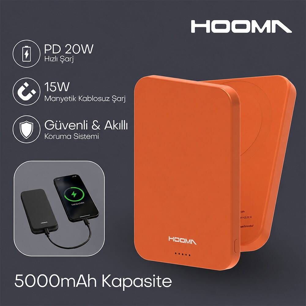 Hooma Magpulse 5 Slim 5000 mAh Powerbank - 3