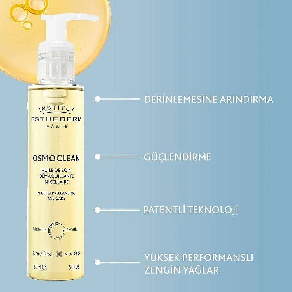 Institut Esthederm Osmoclean Micellar Cleansing Oil Besleyici Temizleme Yağı 150 ml - 5