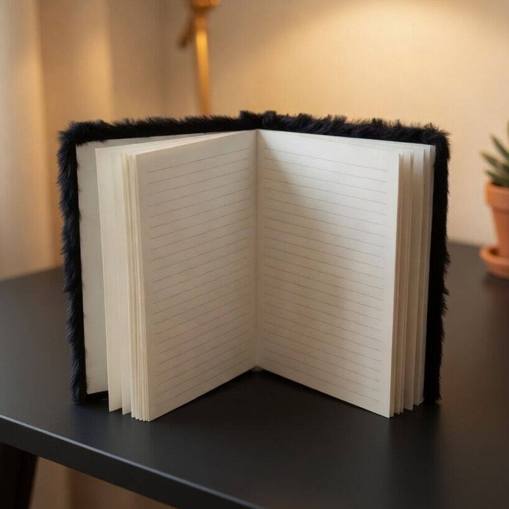 Kalpli Peluş Defter - 2