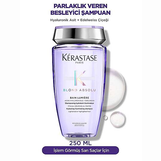 Kerastase Blond Absolu Bain Lumiere Parlaklık Veren Şampuan 250 ml - 9