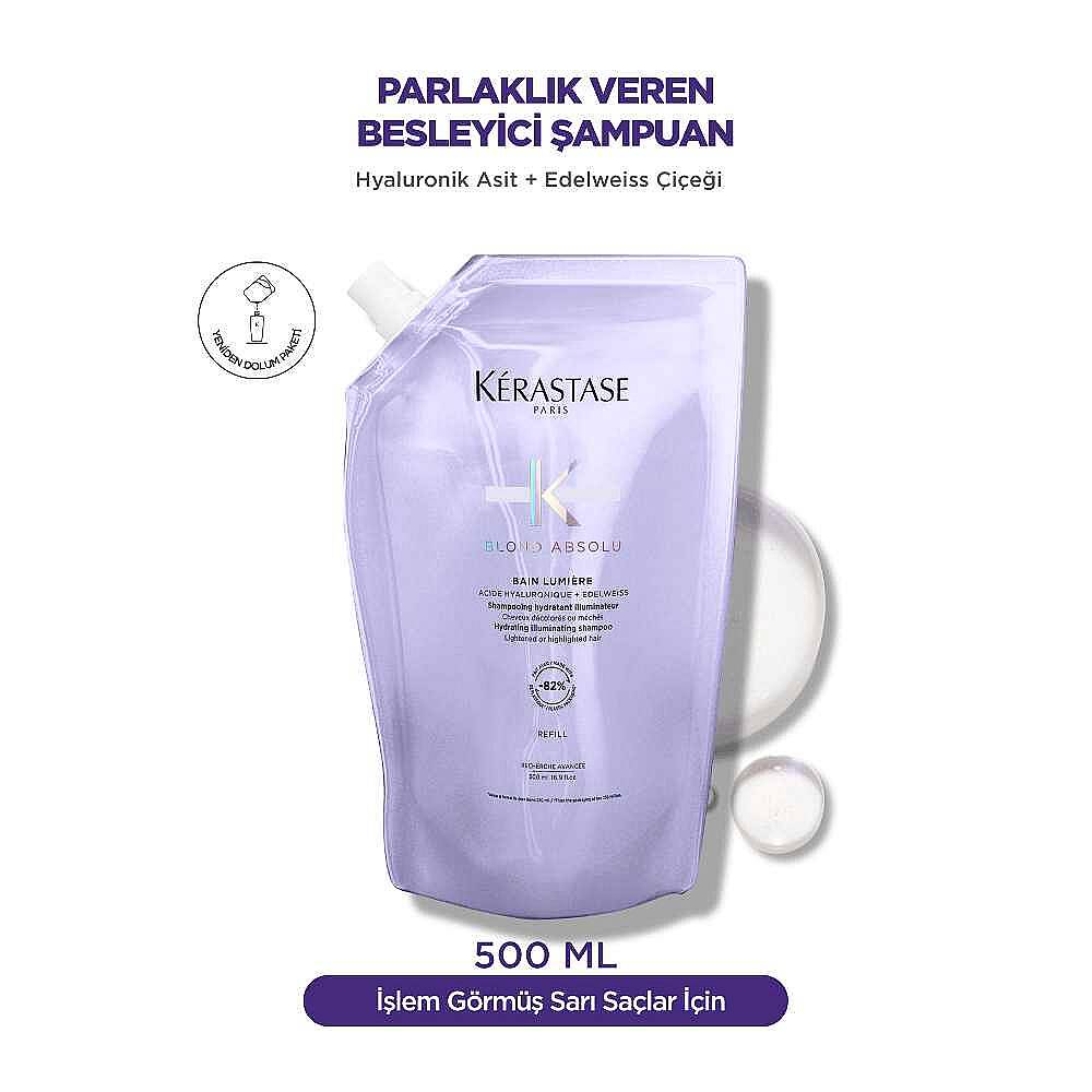 Kerastase Blond Absolu Bain Lumiere Parlaklık Veren Şampuan Seti - 9