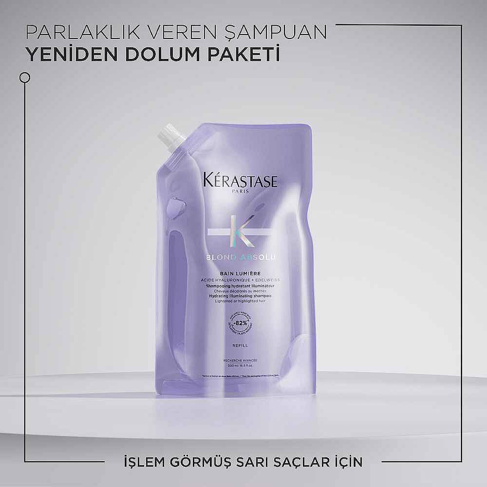 Kerastase Blond Absolu Bain Lumiere Parlaklık Veren Şampuan Seti - 8