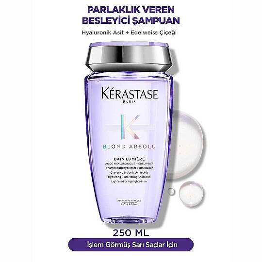 Kerastase Blond Absolu Bain Lumiere Parlaklık Veren Şampuan Seti - 7