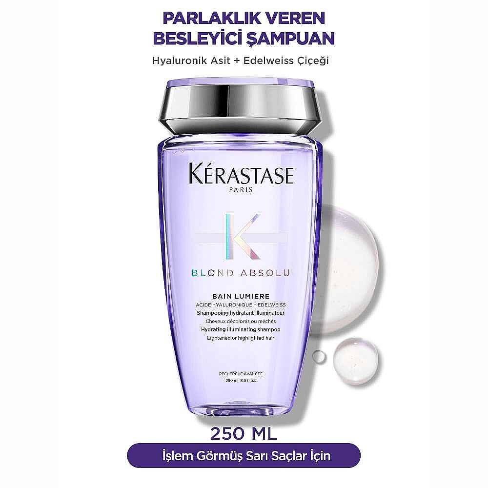 Kerastase Blond Absolu Bain Lumiere Parlaklık Veren Şampuan Seti - 7