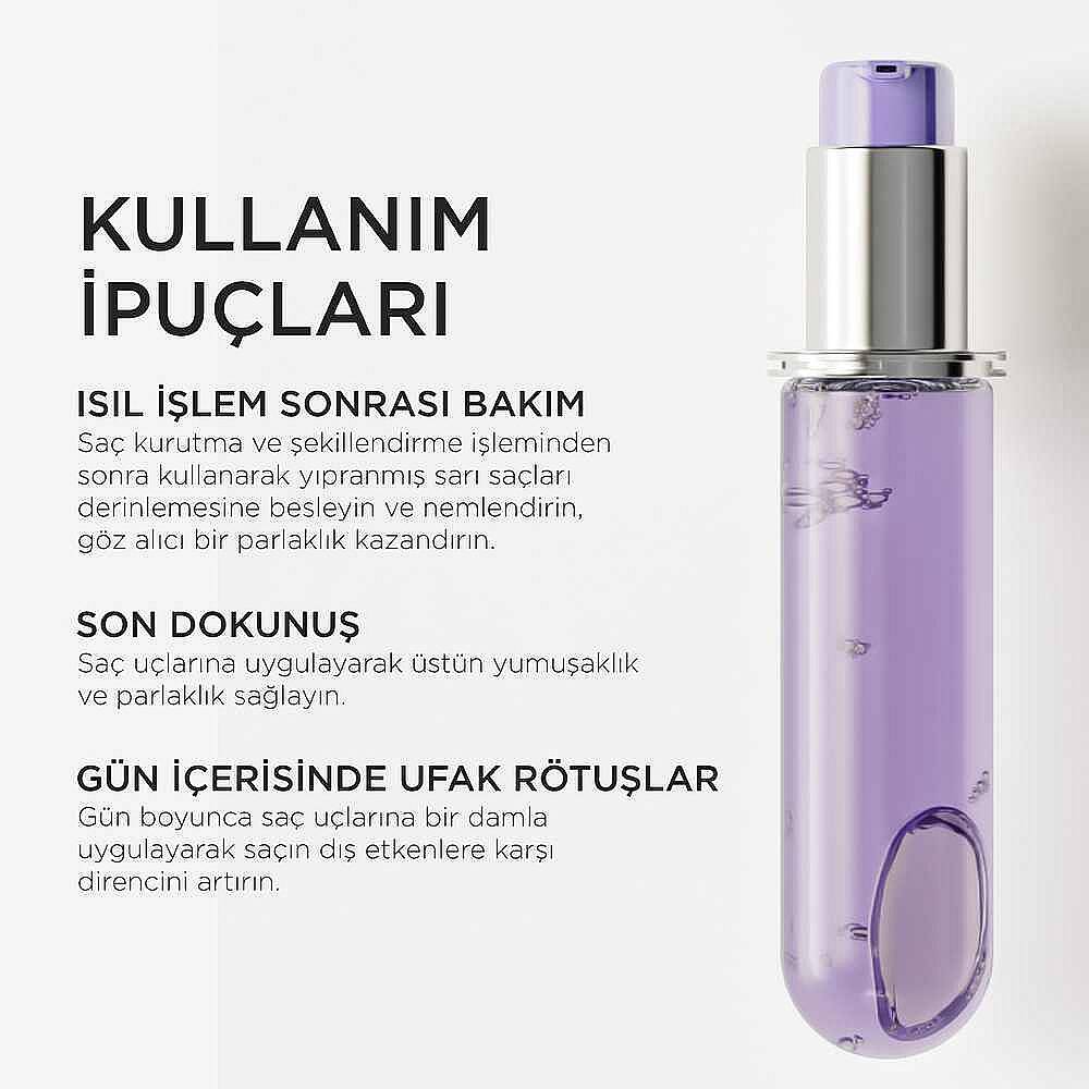 Kerastase Blond Absolu L'Huile Cicagloss Nemlendirici Saç Bakım Yağı Yedek Şişe 75 ml - 8