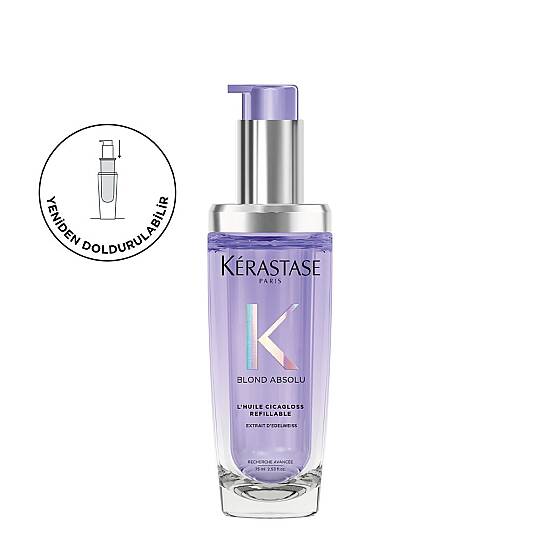 Kerastase Blond Absolu L'Huile Cicagloss Yeniden Doldurulabilir Nemlendirici Saç Bakım Yağı 75 ml - 5
