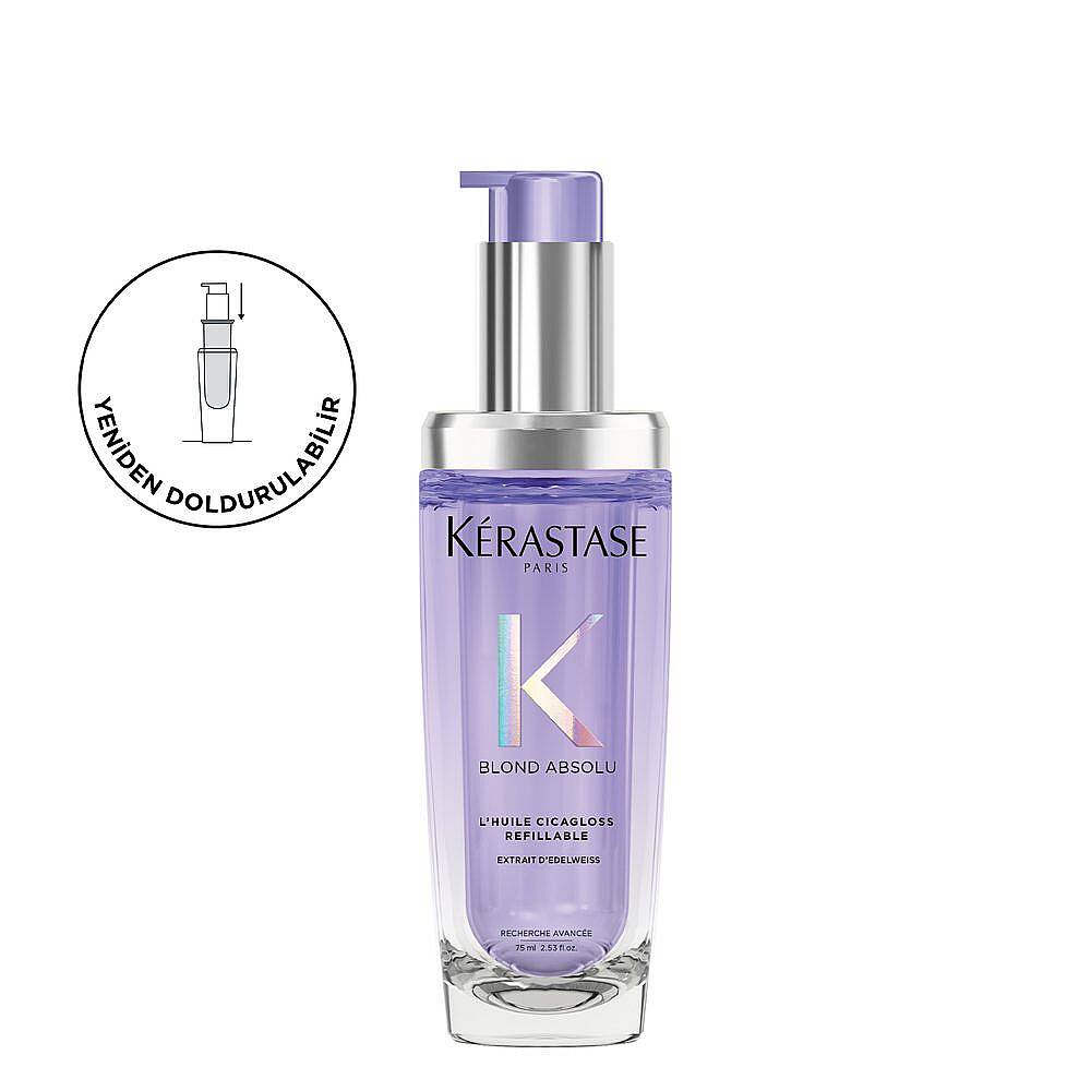 Kerastase Blond Absolu L'Huile Cicagloss Yeniden Doldurulabilir Nemlendirici Saç Bakım Yağı 75 ml - 5